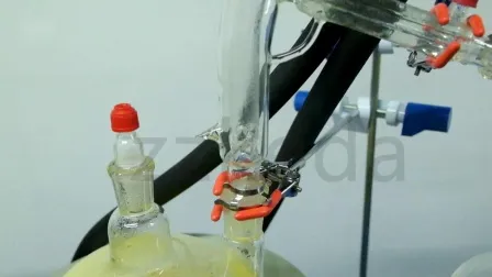 Prix de l'évaporateur à court trajet sous vide chimique de laboratoire 5L 10L 20L Équipement de distillation à film essuyé Système clé en main Kit de distillation à court trajet