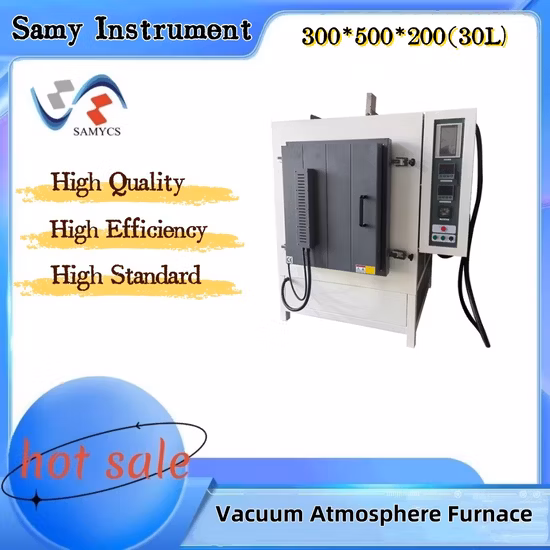 Four à vide d'atmosphère de chambre 1200c/1400c/1700c pour laboratoire de traitement thermique industriel